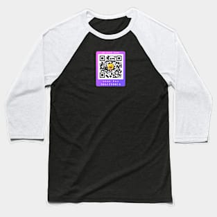 Scan for California, Qr Code Funny Memes -22 Baseball T-Shirt